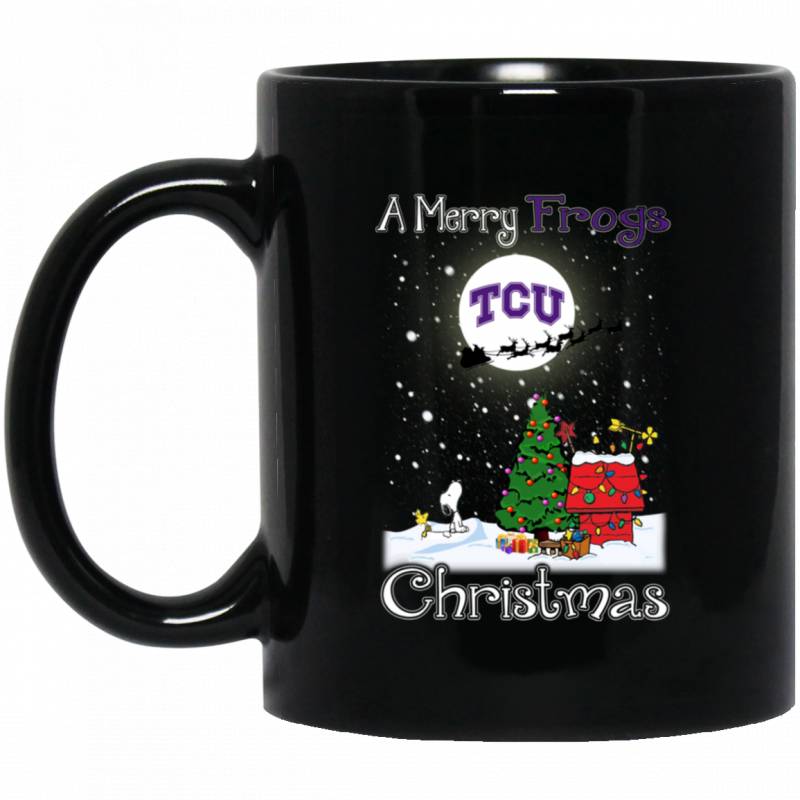 TCU Horned Frogs Snoopy Ugly Sweaters Merry Christmas