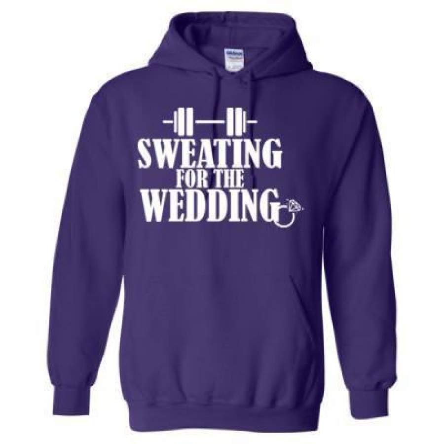 AGR Sweating For The Wedding Gym Weights – Heavy Blend™ Hooded Sweatshirt