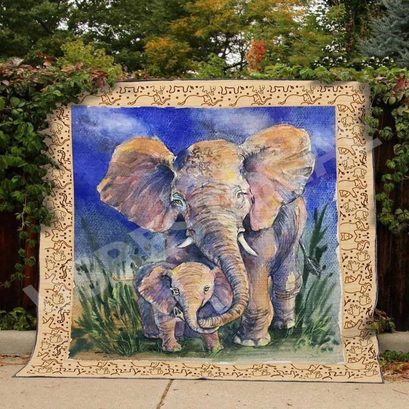 Elephant V6 D Quilt