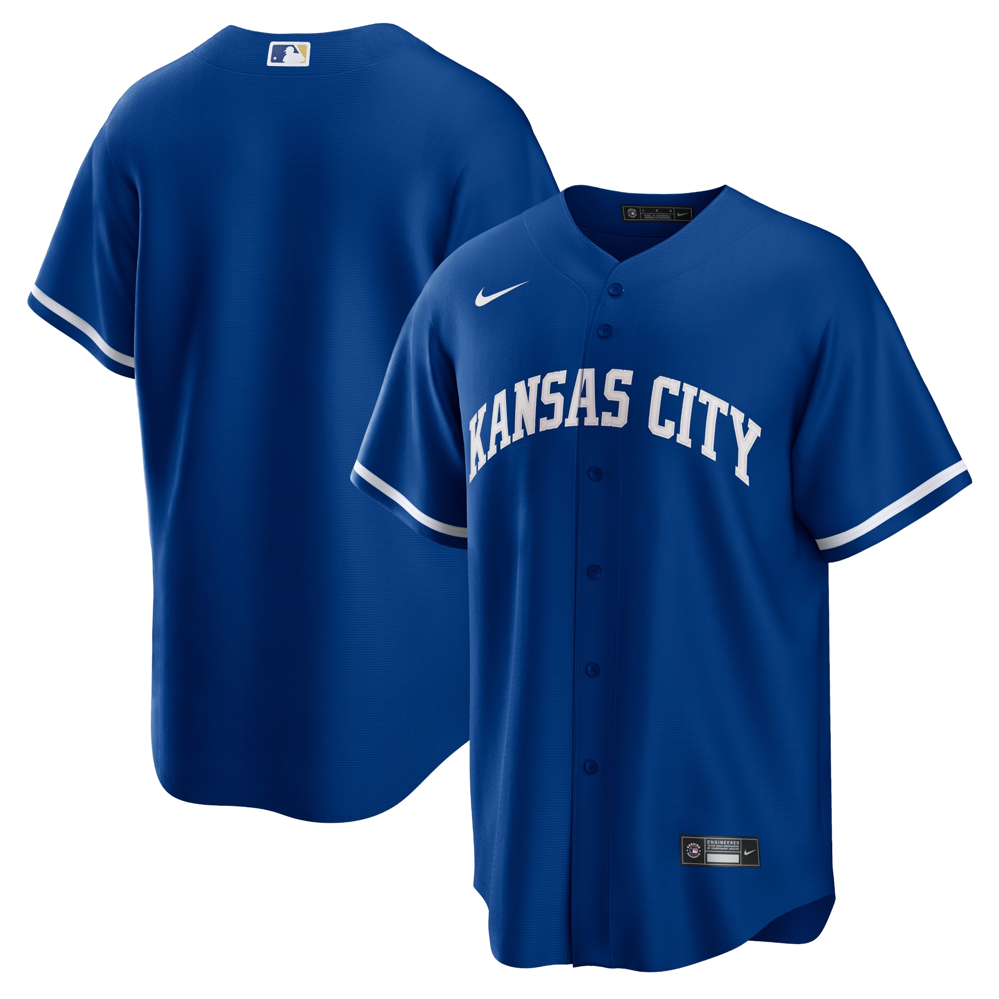 Men’s Kansas City Royals Royal Alternate Replica Team Jersey