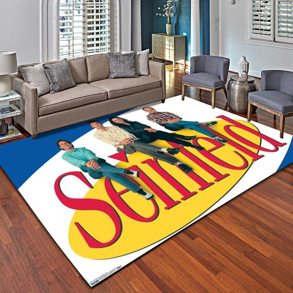 Seinfeld Logo Area Rug, Living Room Carpet