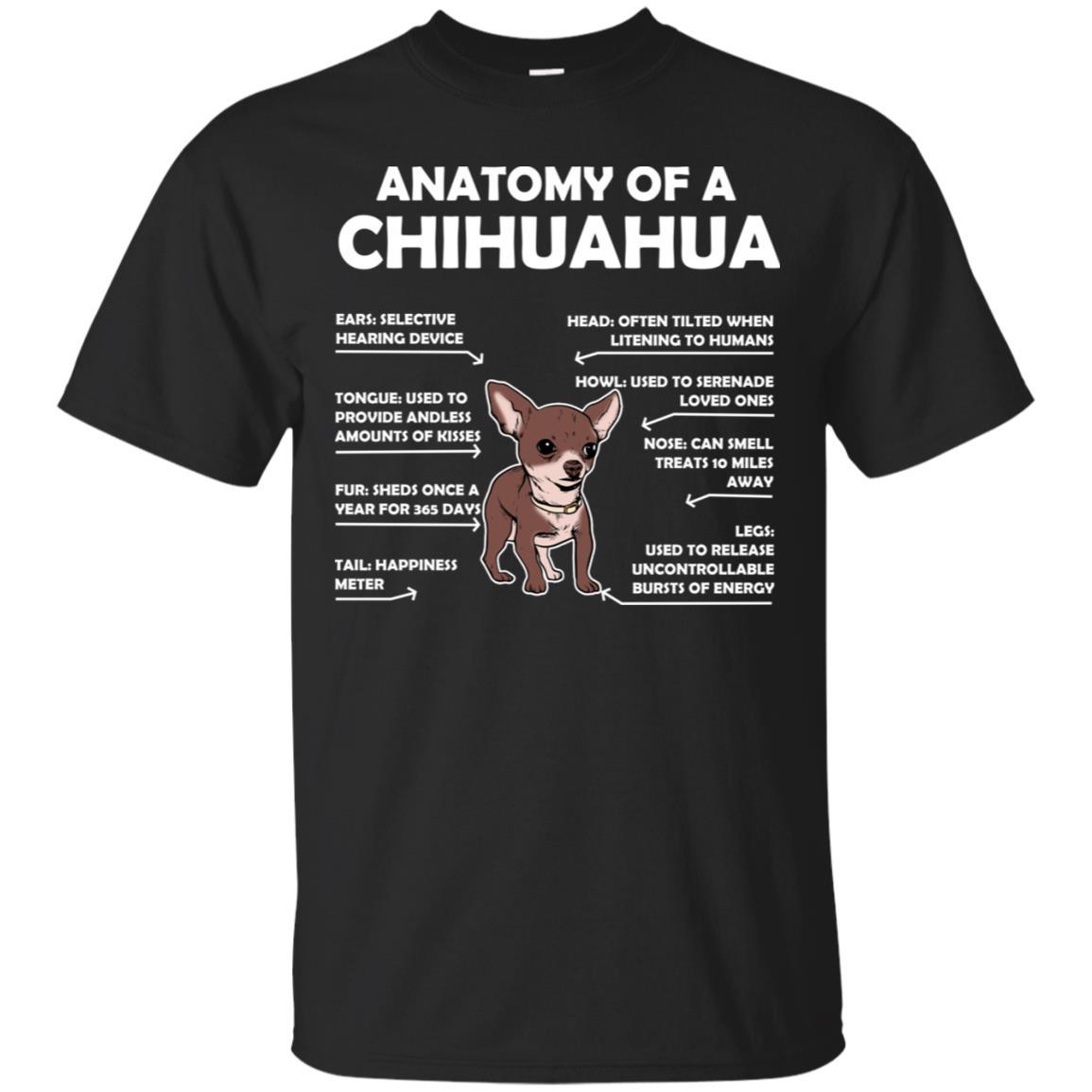 Anatomy Chihuahua Everything For Animal Lovers T Shirts