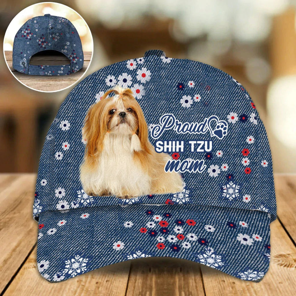 Baseball Cap Hat For Ladies, Proud Dog Mom Cap Hat, Classic Cap Hat For Dog Lovers