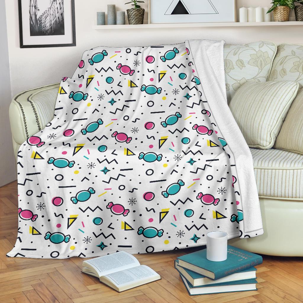 Candy Design Pattern Premium Blanket