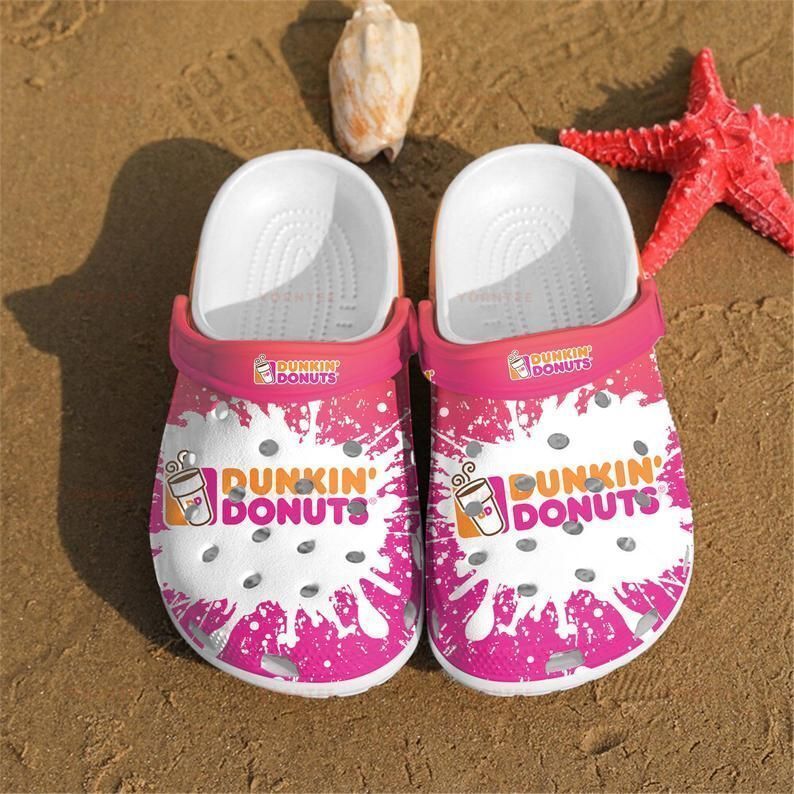 Dunkin Donuts Crogs Crocband Clog Clog Comfortable Classic Clog Water Shoes Dunkin Donuts Lovers Crocs For Mens And Womens