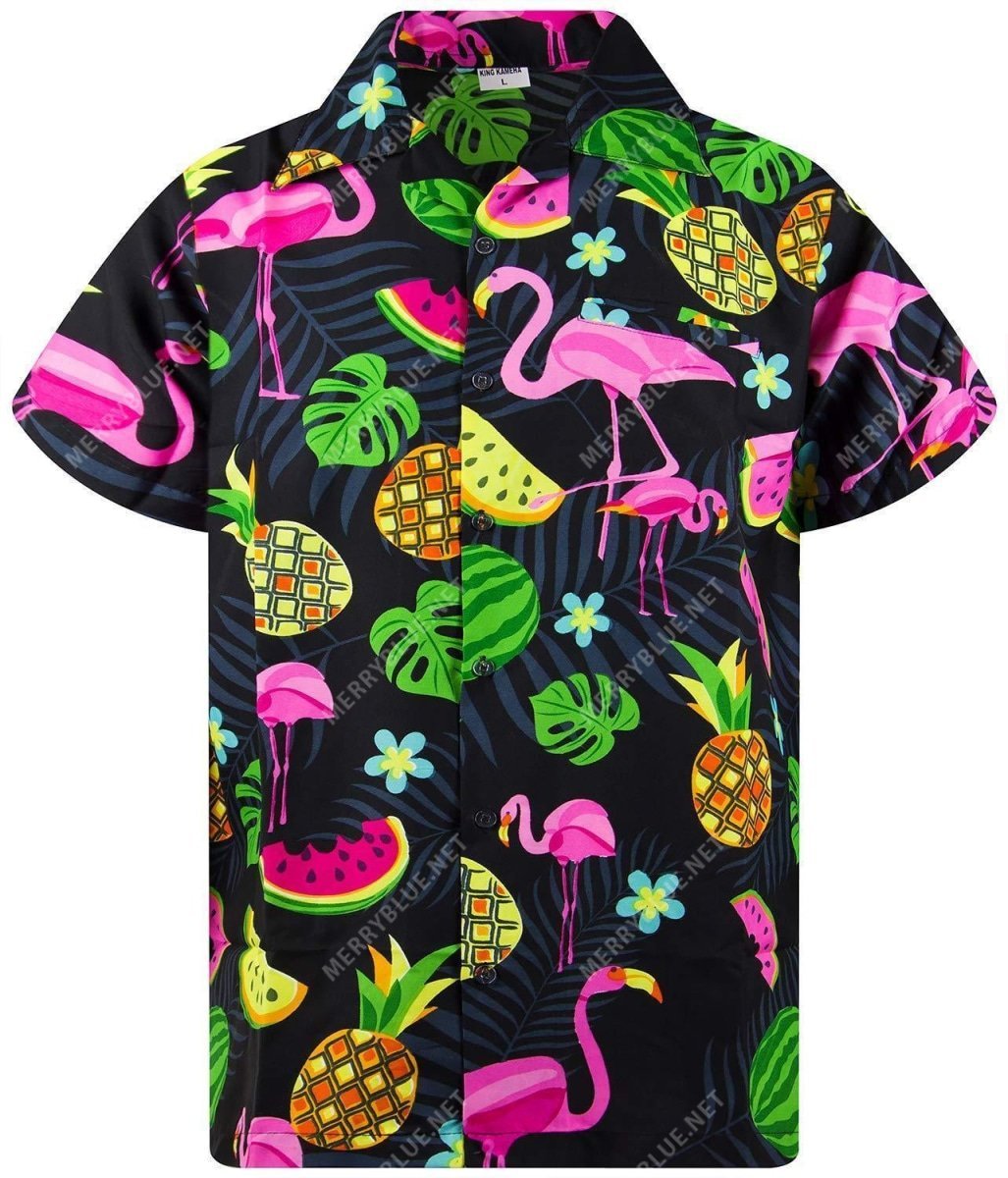 King Kameha Funky Hawaii Shirt Men Ha2588