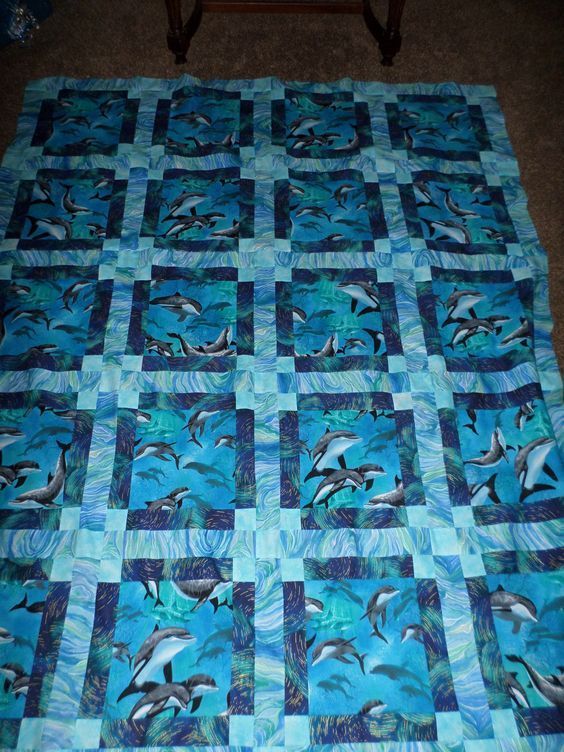 Dolphin Hur Quilt Bevrkn