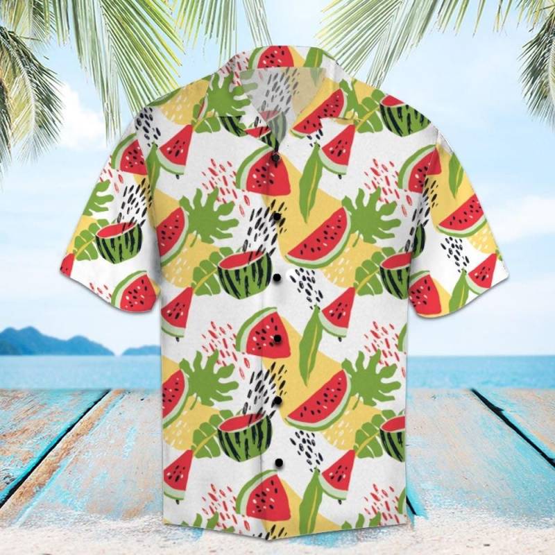 Artsyhomes Amazing Watermelon Hawaiian Ha26329