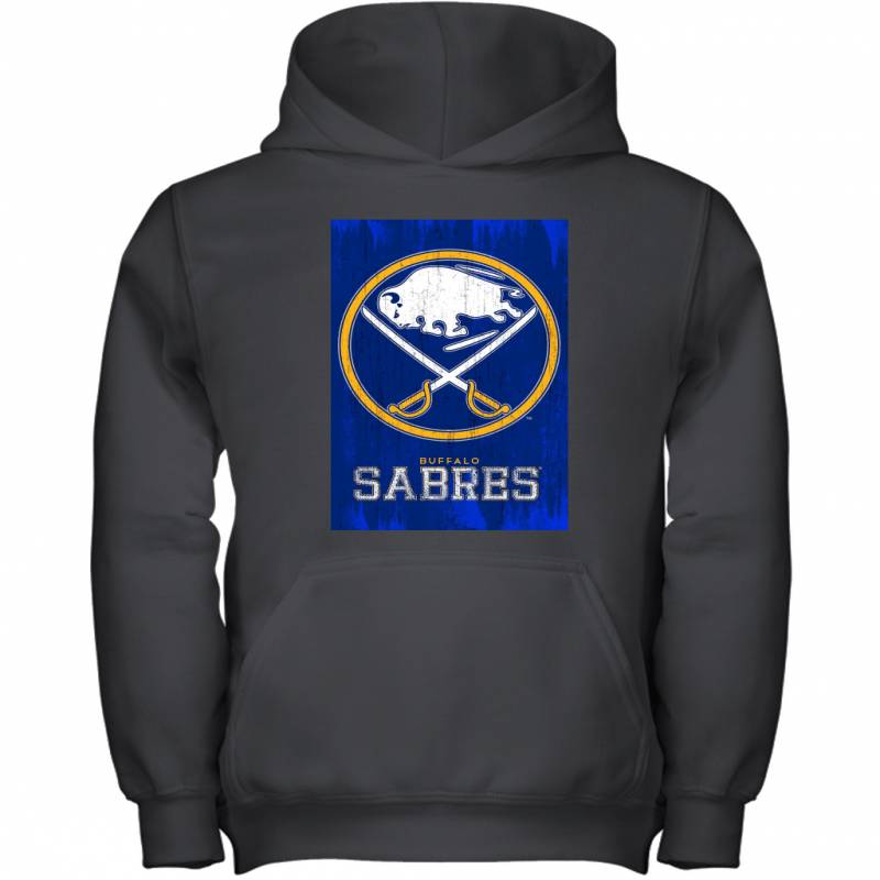 International Buffalo Sabres Logo Wall Youth Hoodie