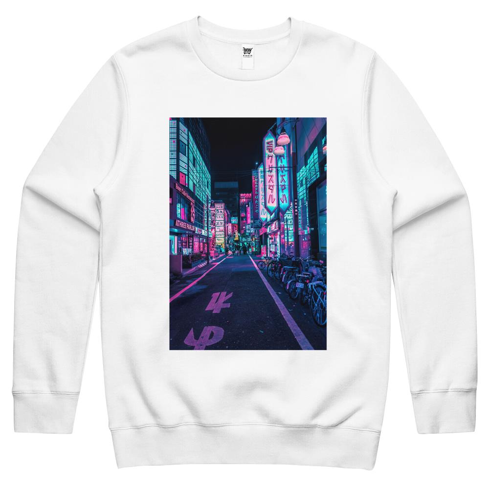 Tokyo – A Neon Wonderland Crewneck Sweatshirt