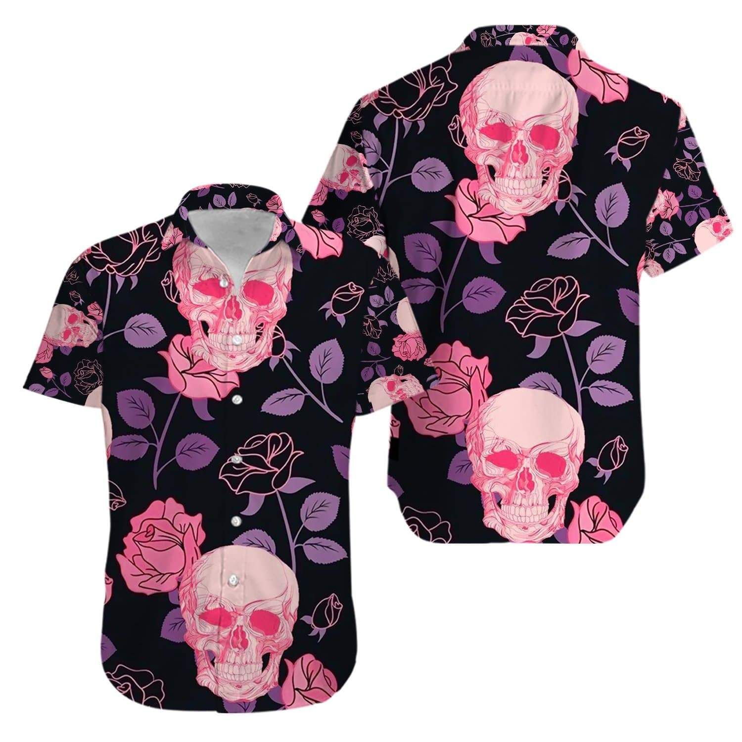 Shop From 1000 Unique Skull Tattoo Rose Aloha Hawaii Shirts V Ha83643