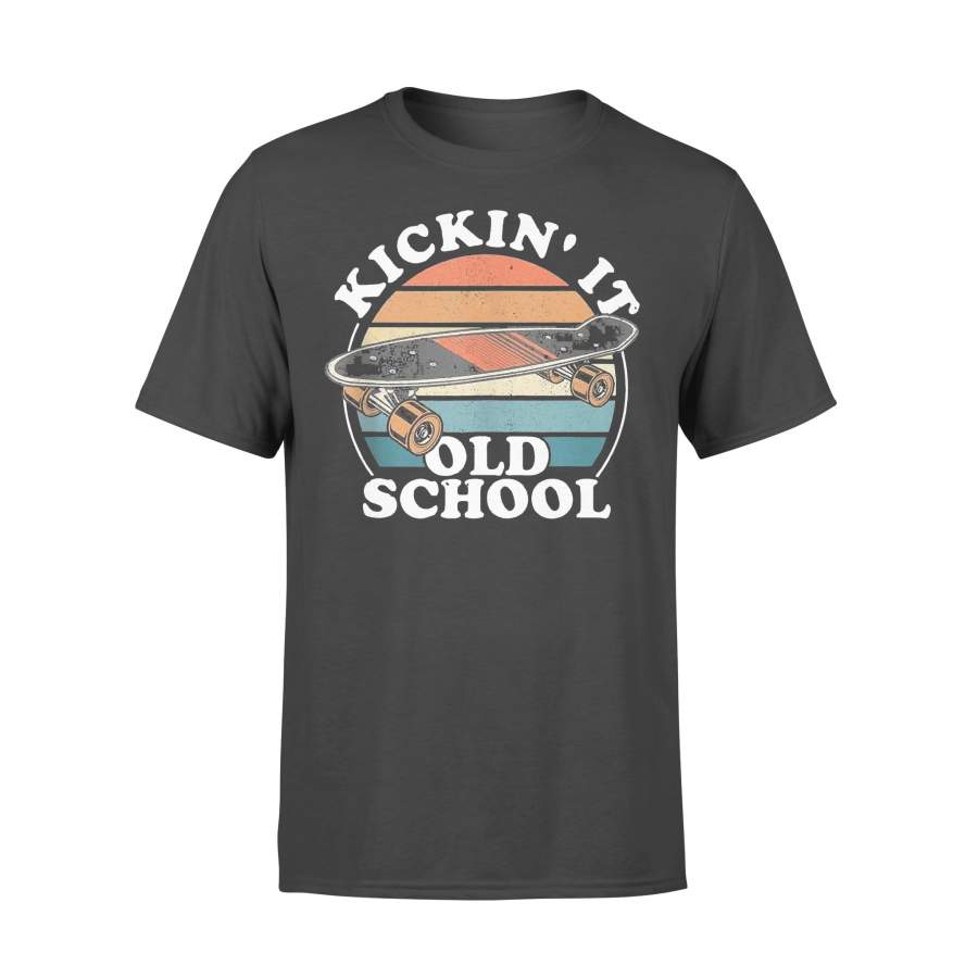 Skateboarding Kickin’ It Old School Vintage T-shirt