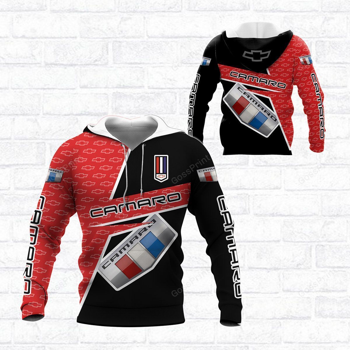 3D All Over Printed Camaro Shirts Ver 37