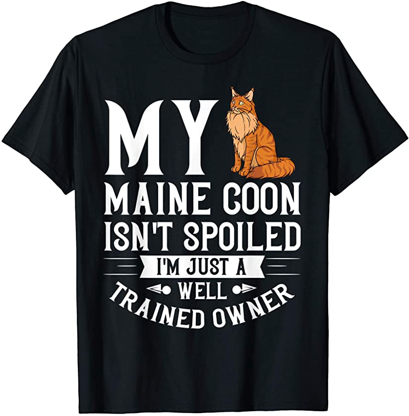 Maine Coon Cat Gift Kitten Owner Lover T-Shirt