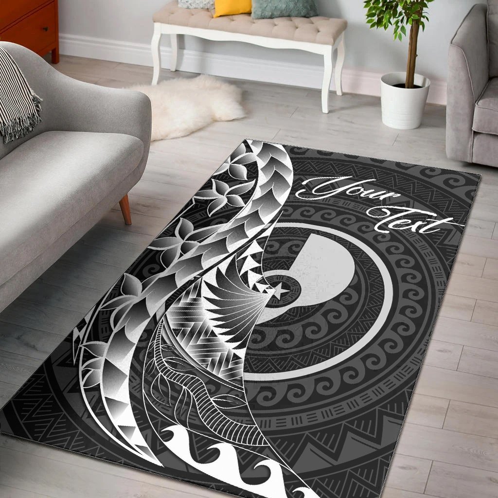 Yap Area Rug – Custom Personalised Polynesian Pattern Style – BN27