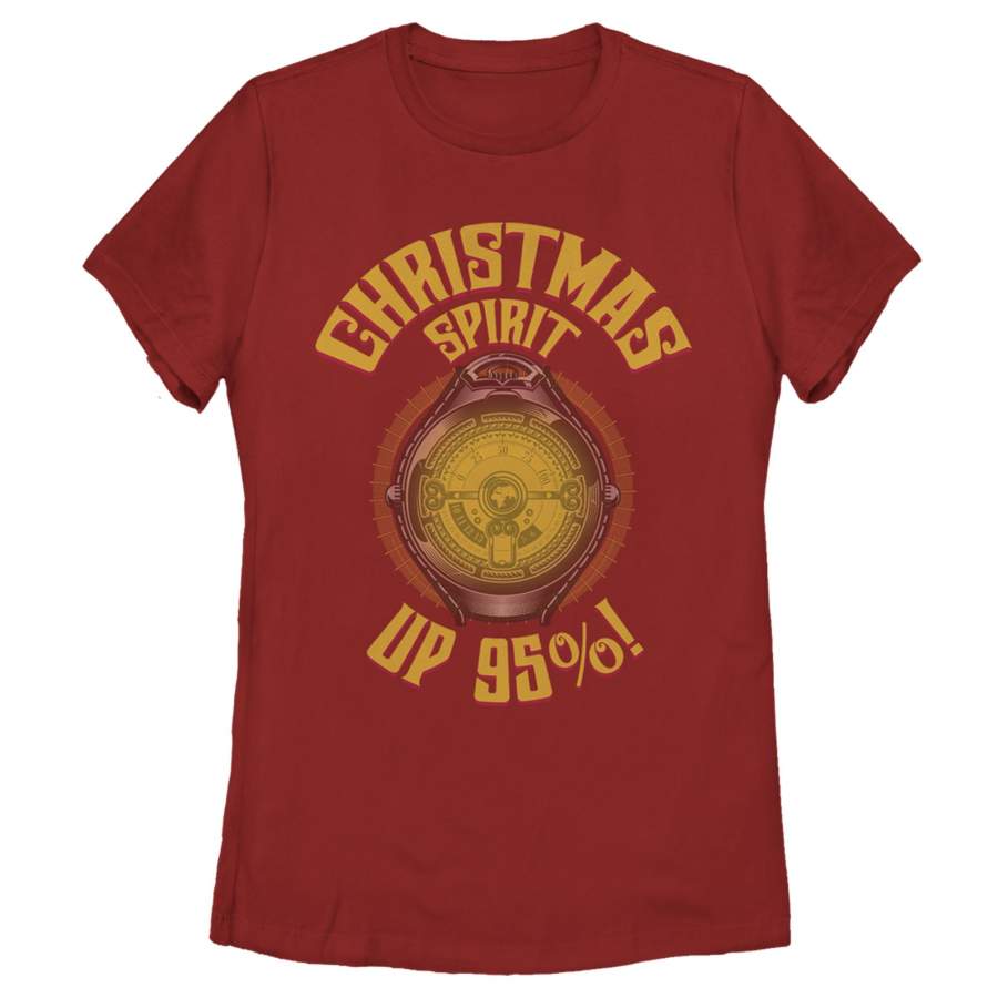 Christmas Chronicles 2 Women’s Christmas Spirito-meter  T Shirt