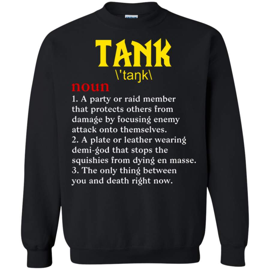 AGR Tank Protect Gamer Definition RPG Sweatshirt