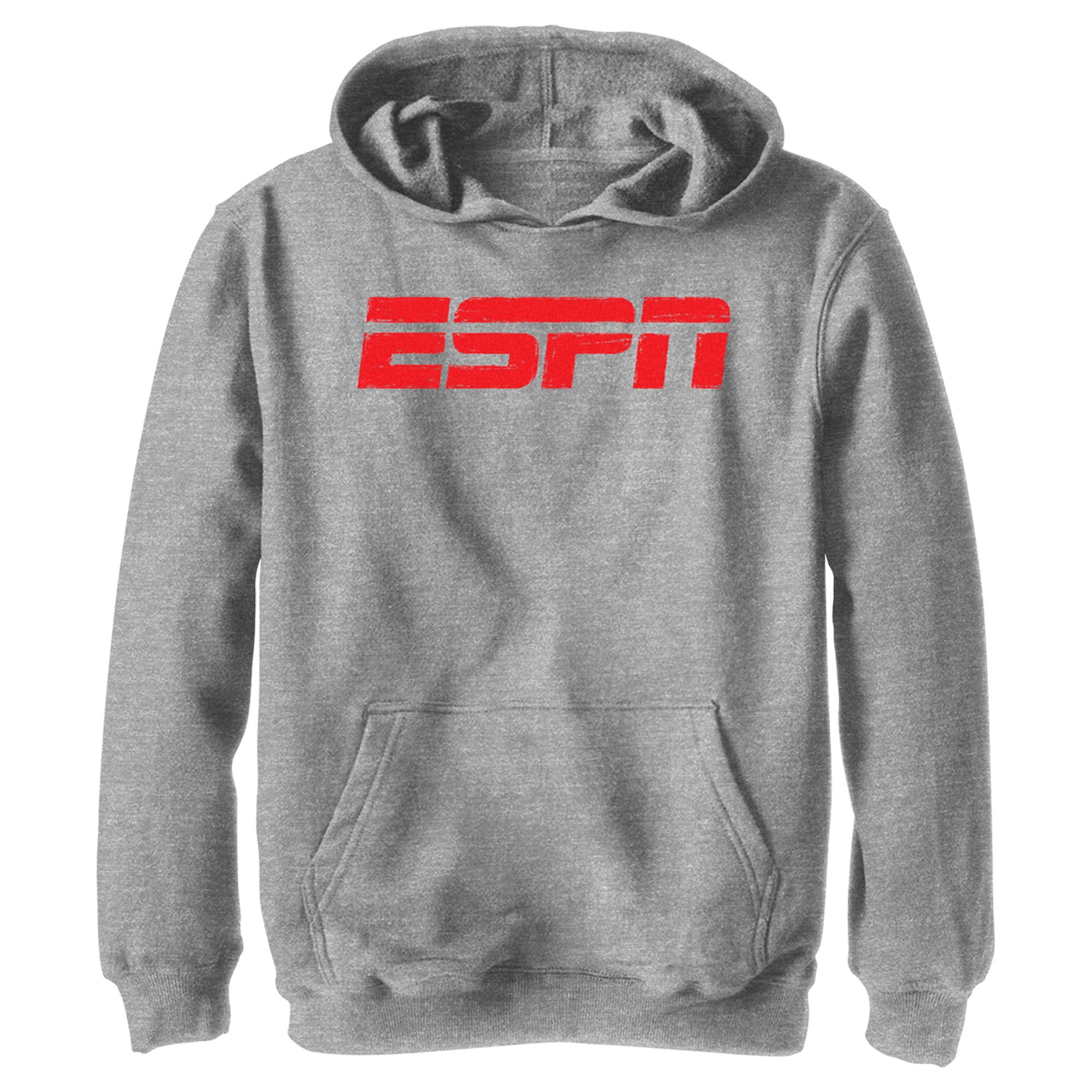 Boy’S Espn Red Crayon Logo Pull Over Hoodie