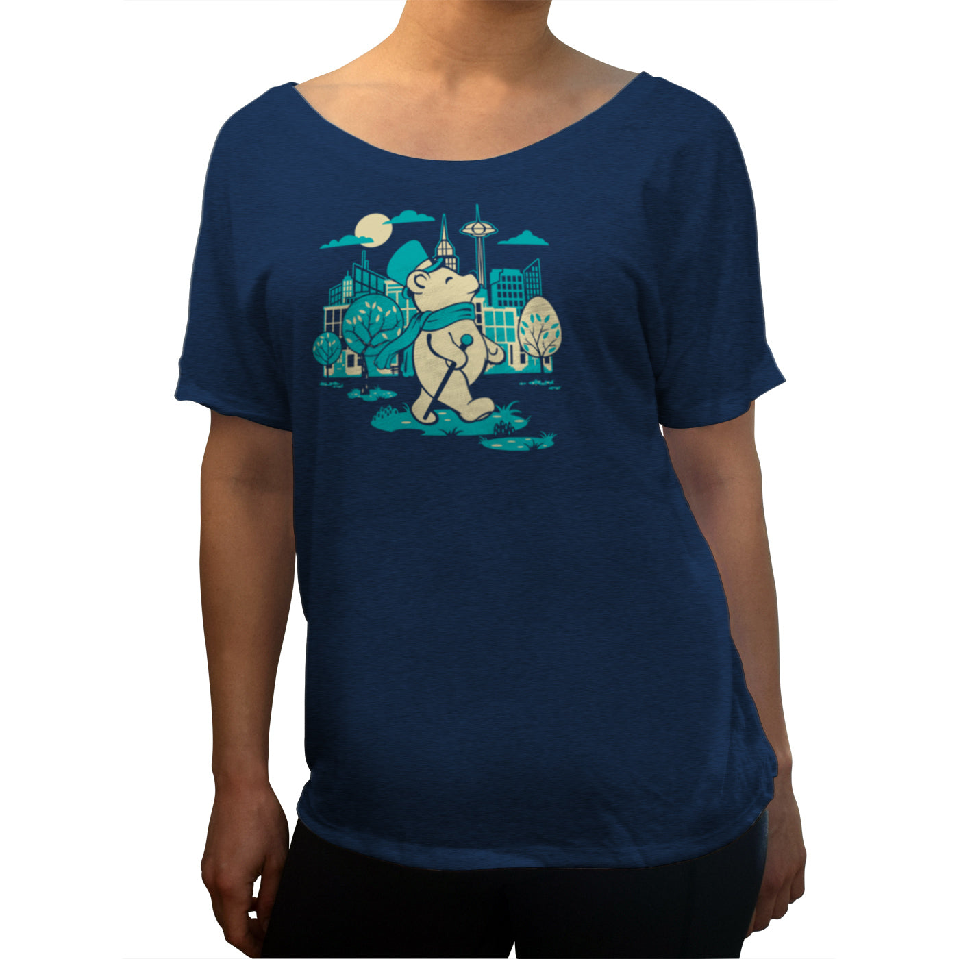 Women’S Bear About Town Scoop Neck T-Shirt