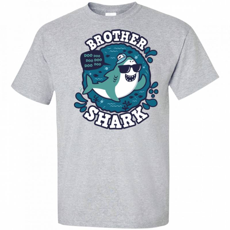 Shark Family trazo – Brother Tall T-Shirt