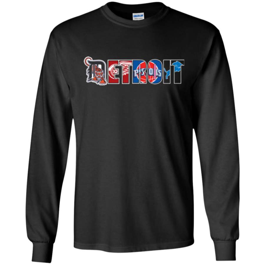 Detroit Lions Detroit Tigers Detroit Pistons Detroit Red Wings shirt shirt