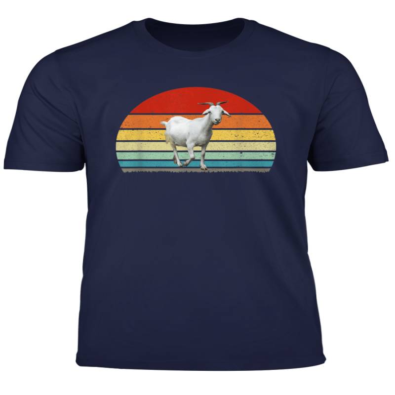 Vintage Goat Lover Retro Style Animal Cute Gift T Shirt