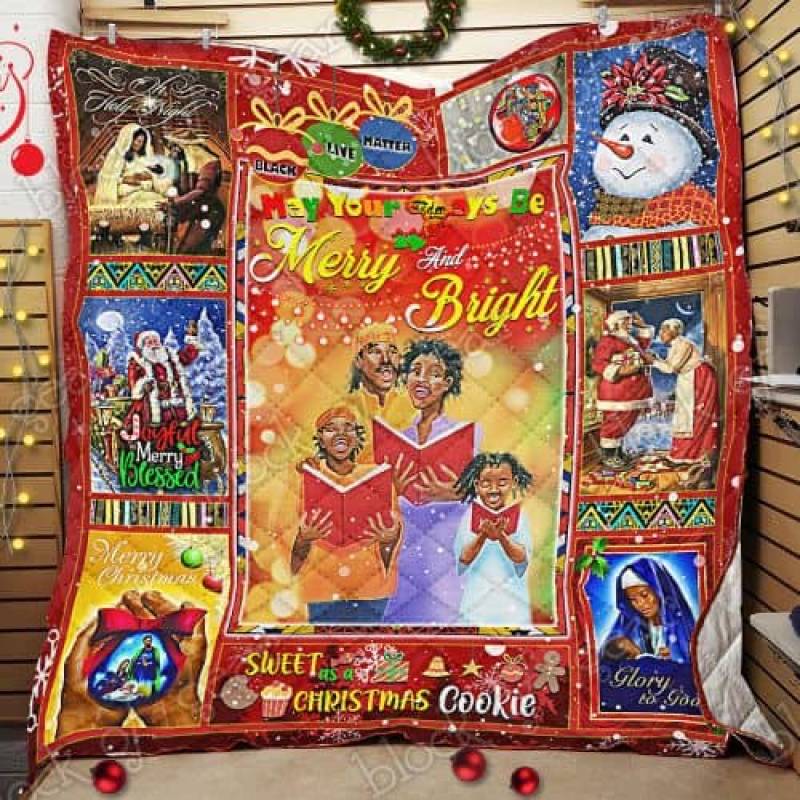 African American Christmas Quilt PSL882 Block Of Gear™