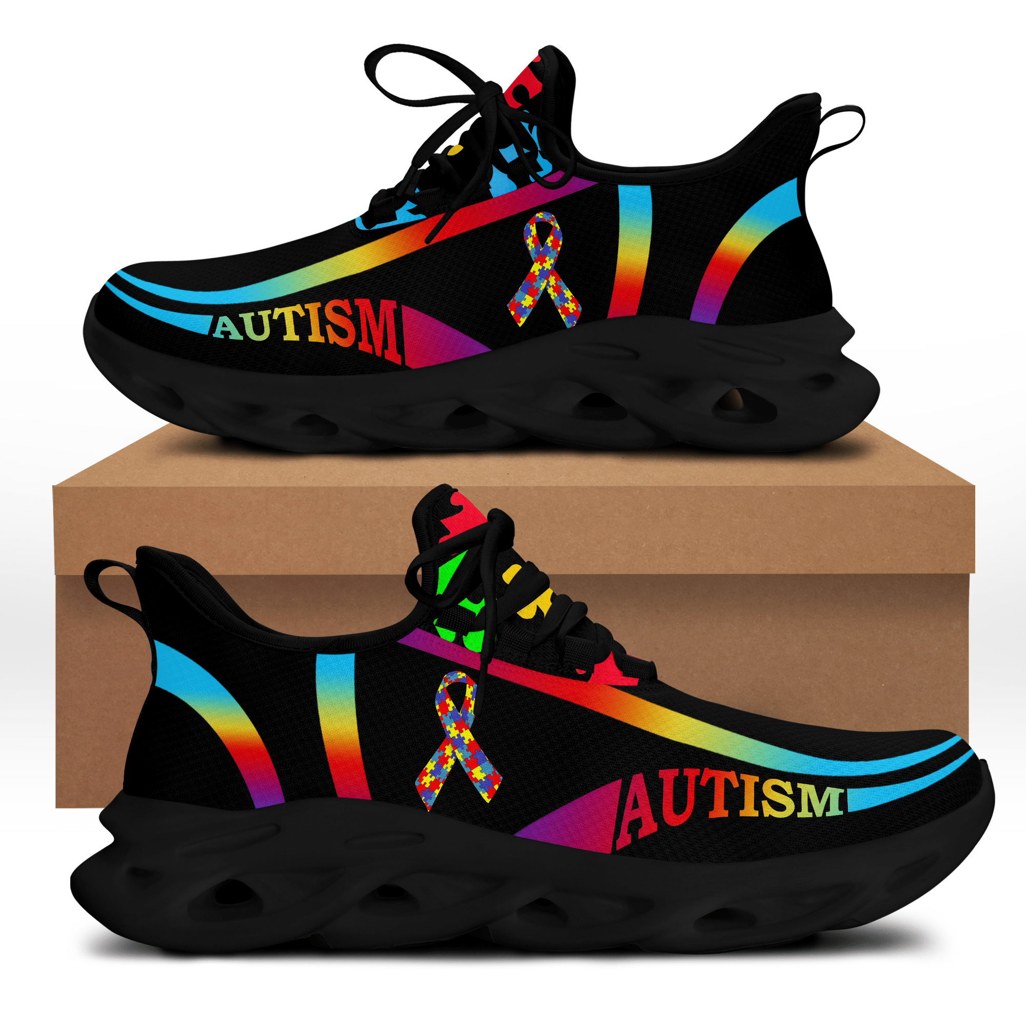 Autism Clunky Running Shoes Sneakers