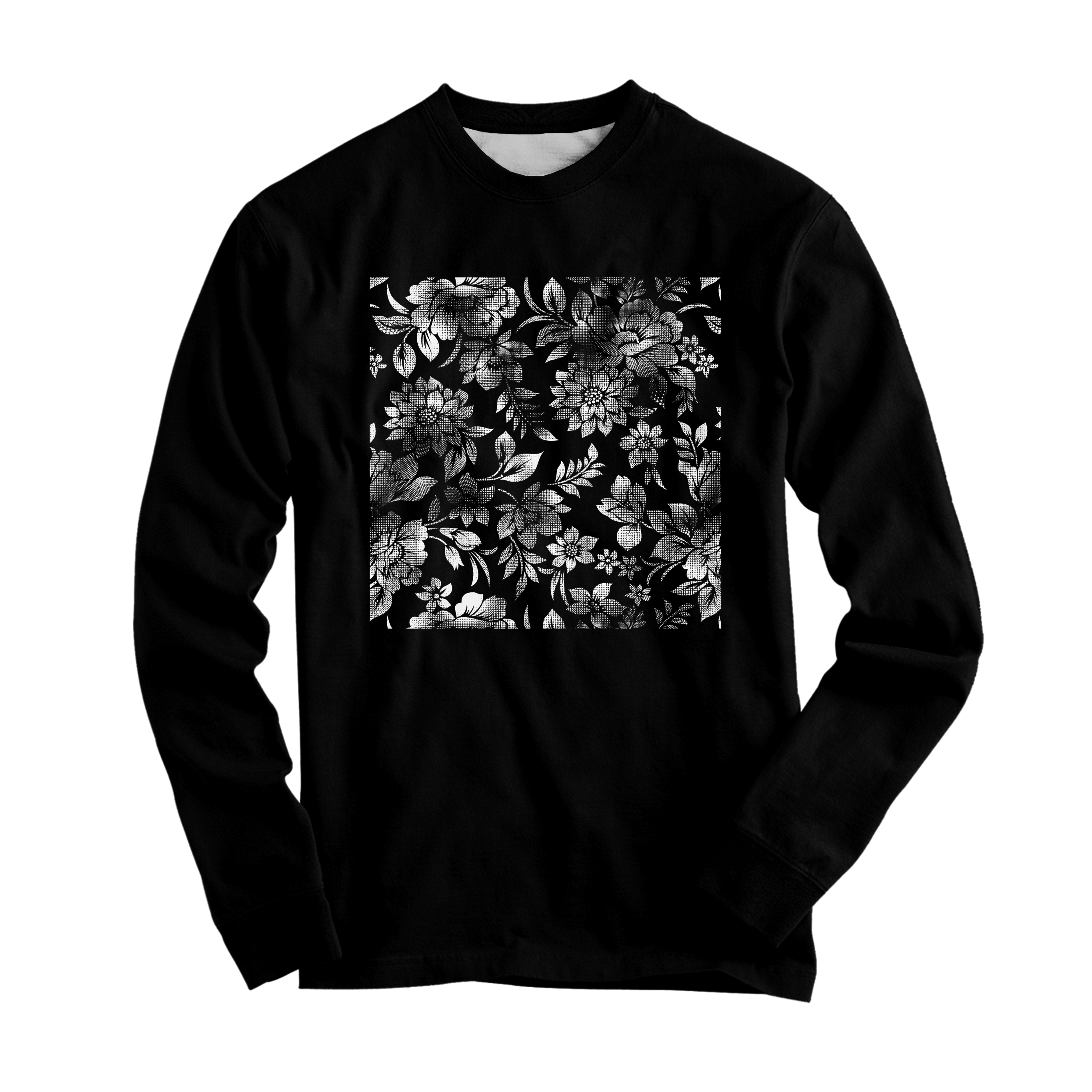 Nature’S Candy B&W Graphic Long Sleeve