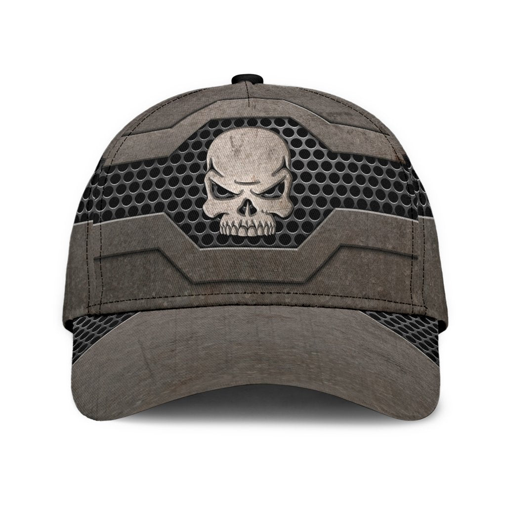 Shop Coolspod 3D Full Printed Classic Cap Hat With Skull, Baseball Cap Hat For Skull Lover