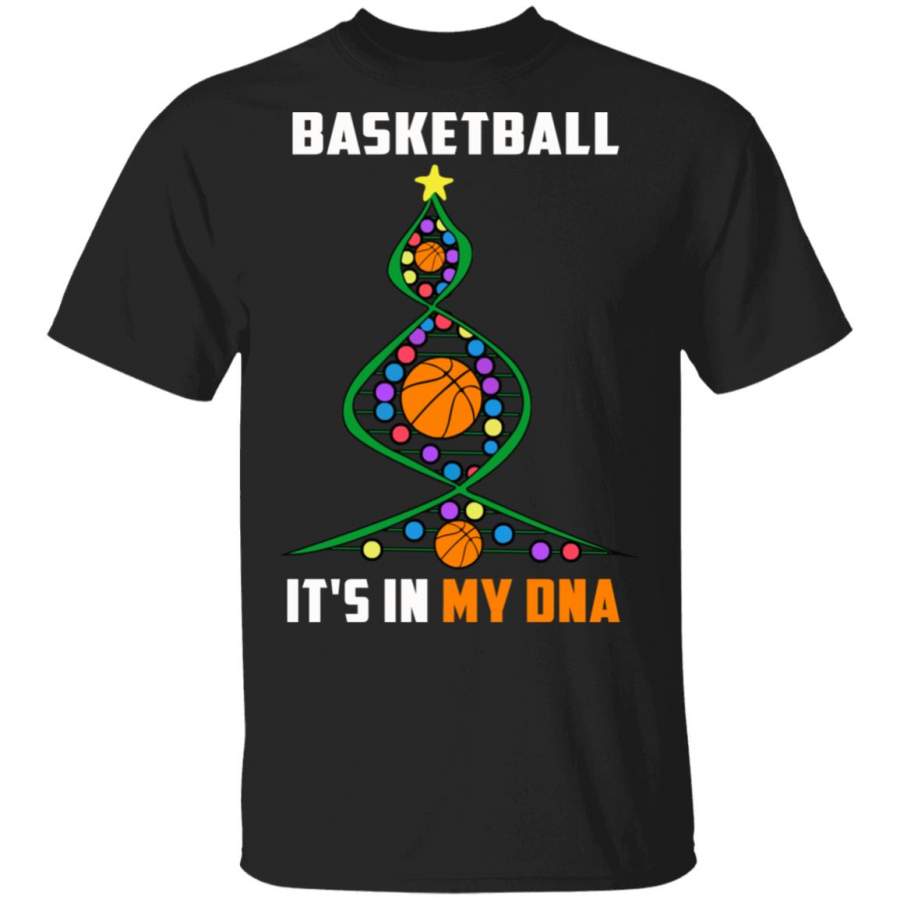 Basketball Christmas Tree Christmas Shirt Sweater Hoodie - July Fashion