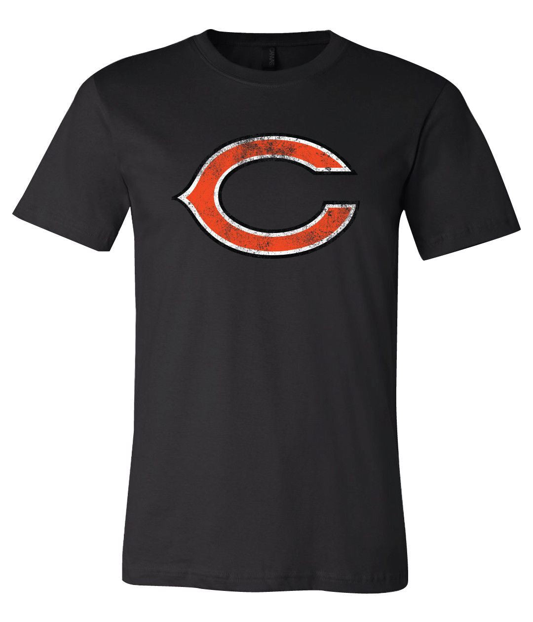 Chicago Bears Distressed Vintage Logo  Shirt