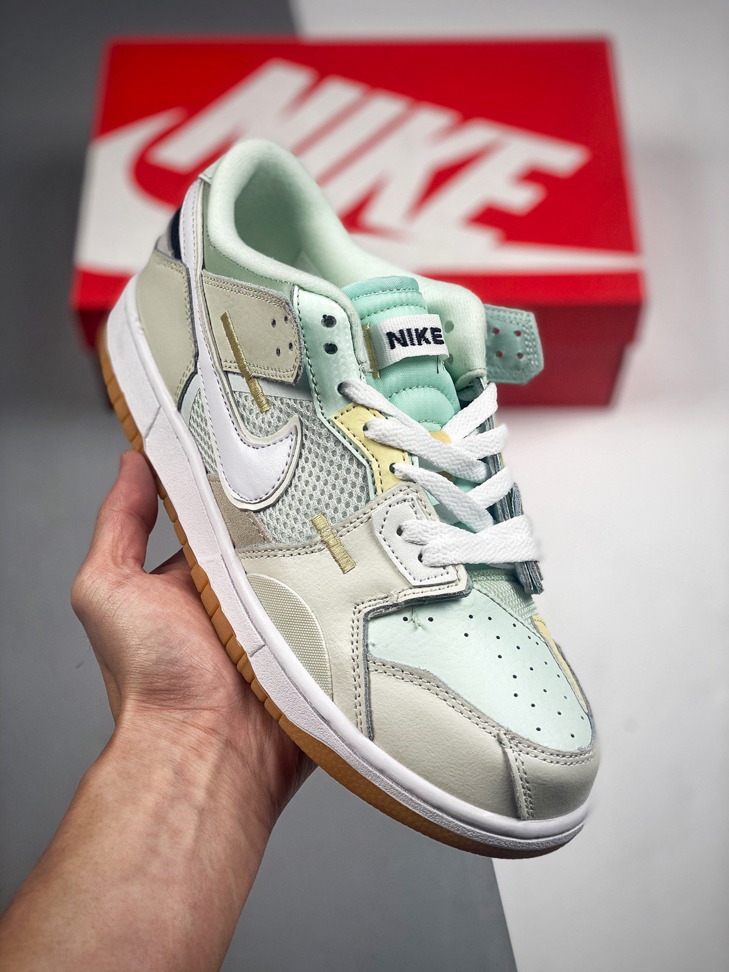 Nike Dunk Low Scrap SailWhite-Seaglass-Seafoam 5339248