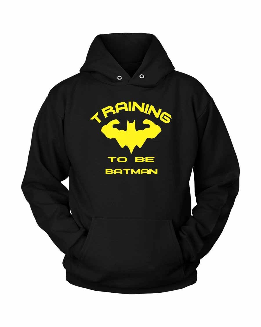 Training To Be Batman Muscle Unisex Hoodie