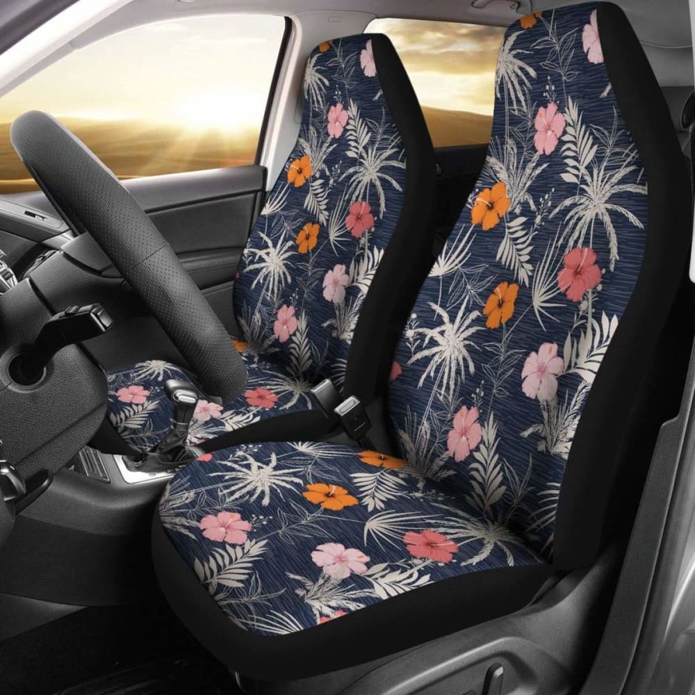 Hawaii Tropical Hibiscus Palm Leaf Car Seat Covers 232125 Oralie Shop