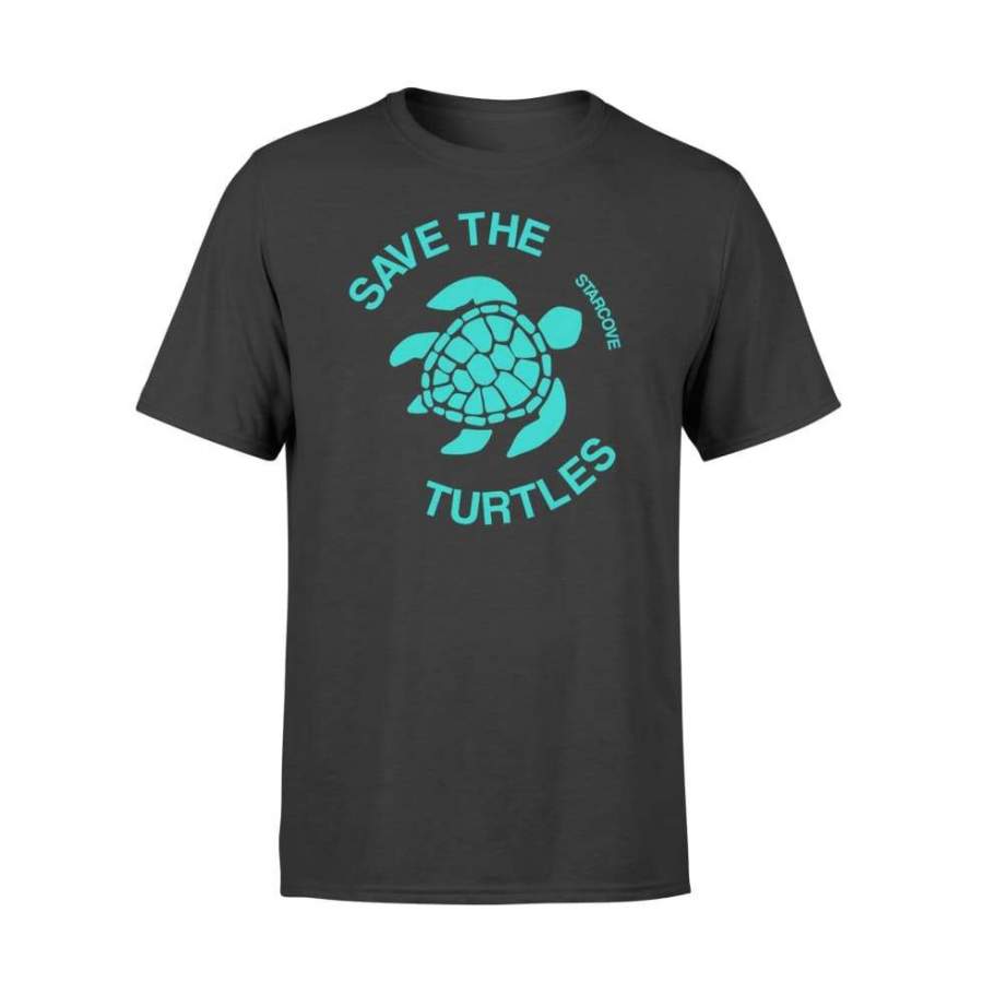 Save The Turtle Vsco, Sea Ocean Beach Lover Gift Aesthetic Shirt For Men Women – Standard T-shirt