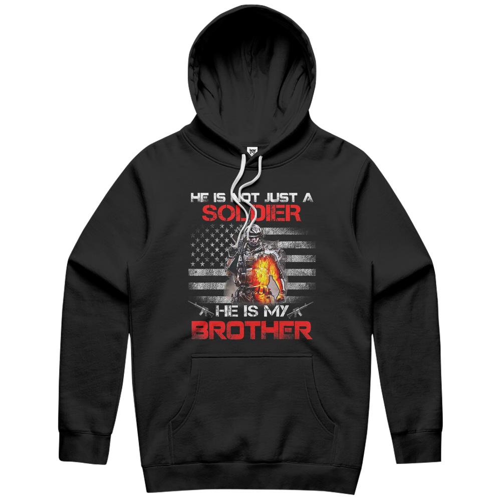 My Brother Is A Soldier Proud Army Sister Hoodie