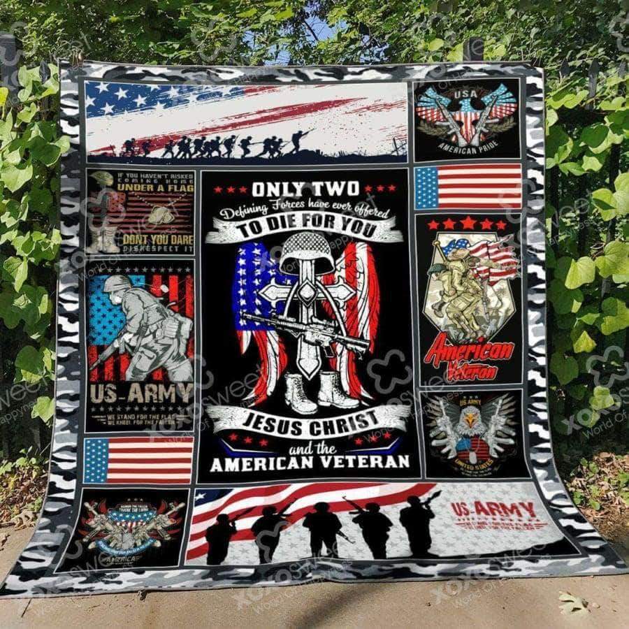 American Veteran Quilt Home Decor – Quilt