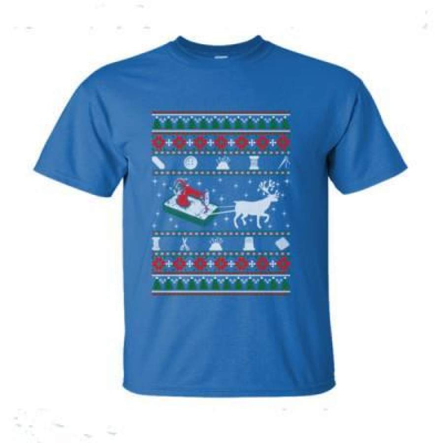 AGR Sewing Ugly Christmas Sweater Xmas – Ultra-Cotton T-Shirt