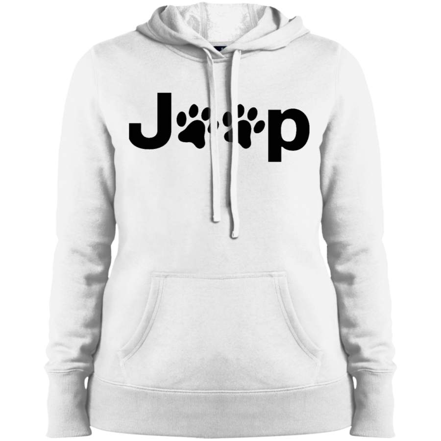 AGR Jeep Paws Ladies’ Pullover Hooded Sweatshirt