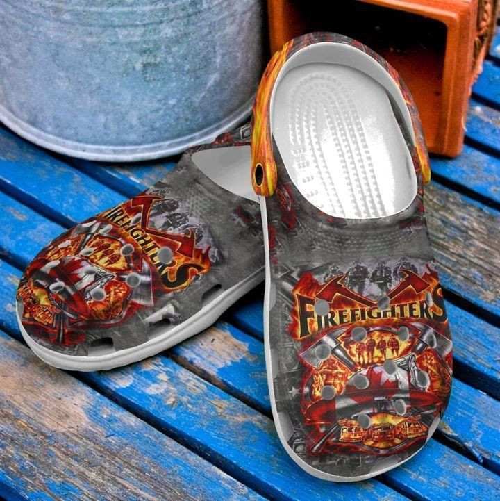 Firefighter Classic Clogs Shoes 2