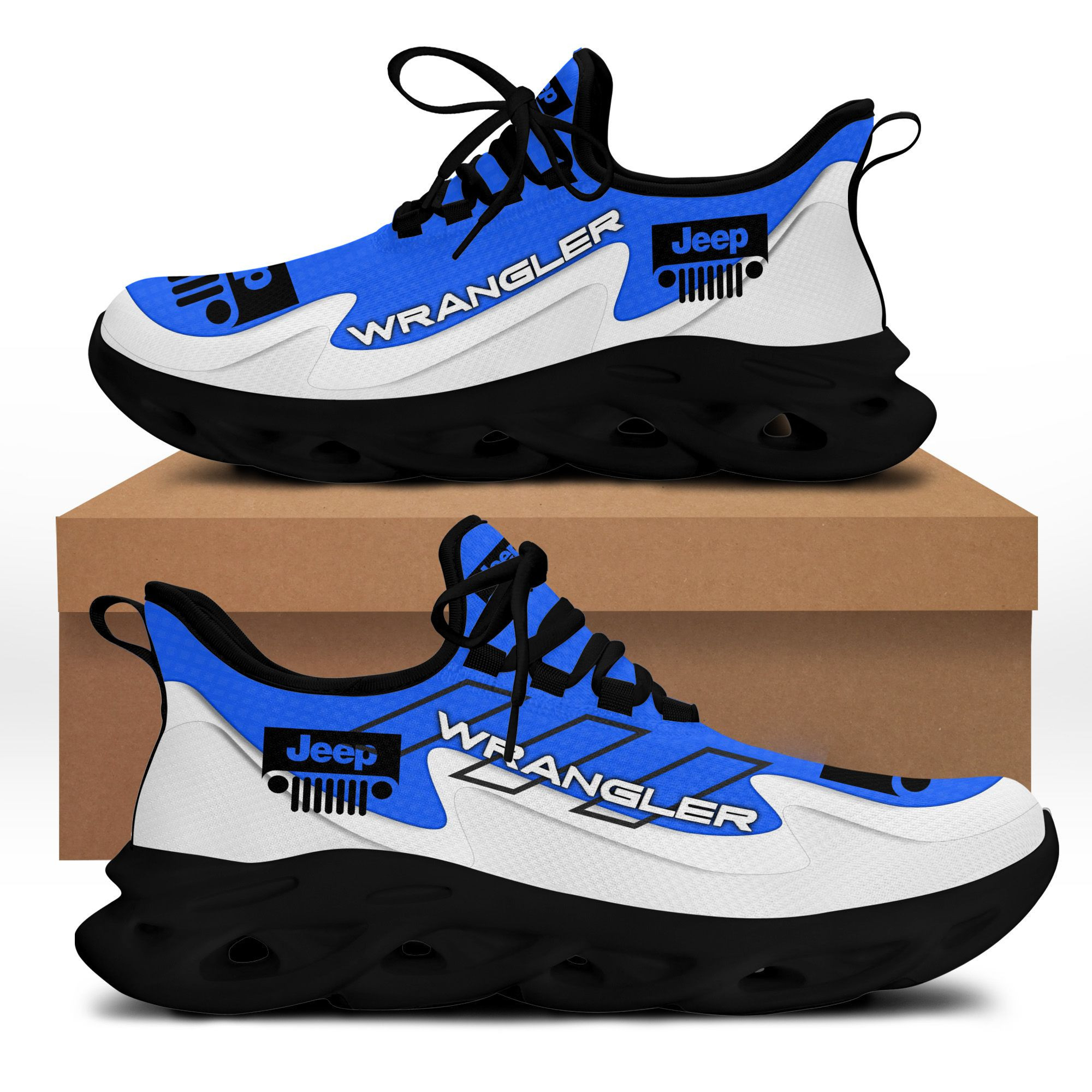 Jeep Wrangler Bs Running Shoes Ver 9 (Blue)