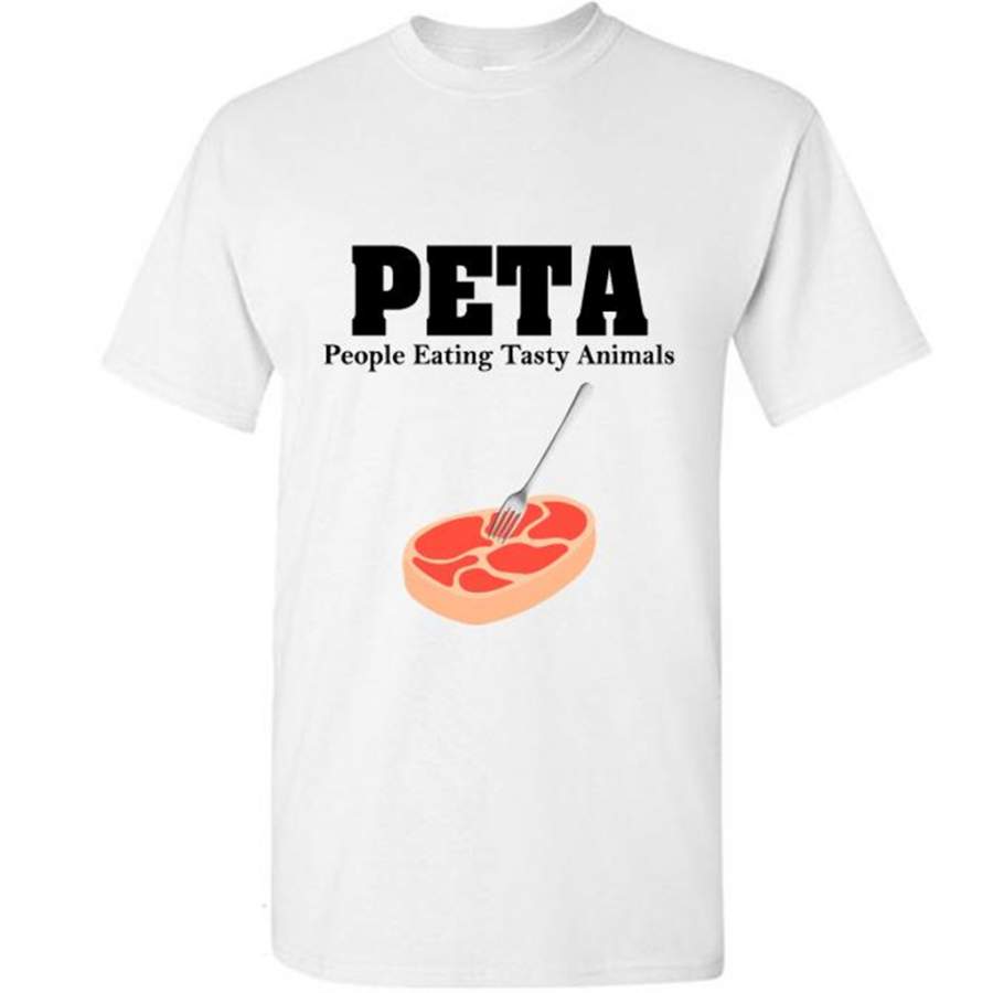 PETA People Eating Tasty Animals (w) – Gildan Short Sleeve Shirt