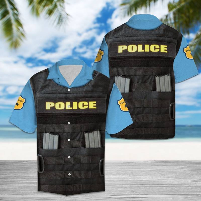 Amazing Police HT22702 – Hawaiian Shirt