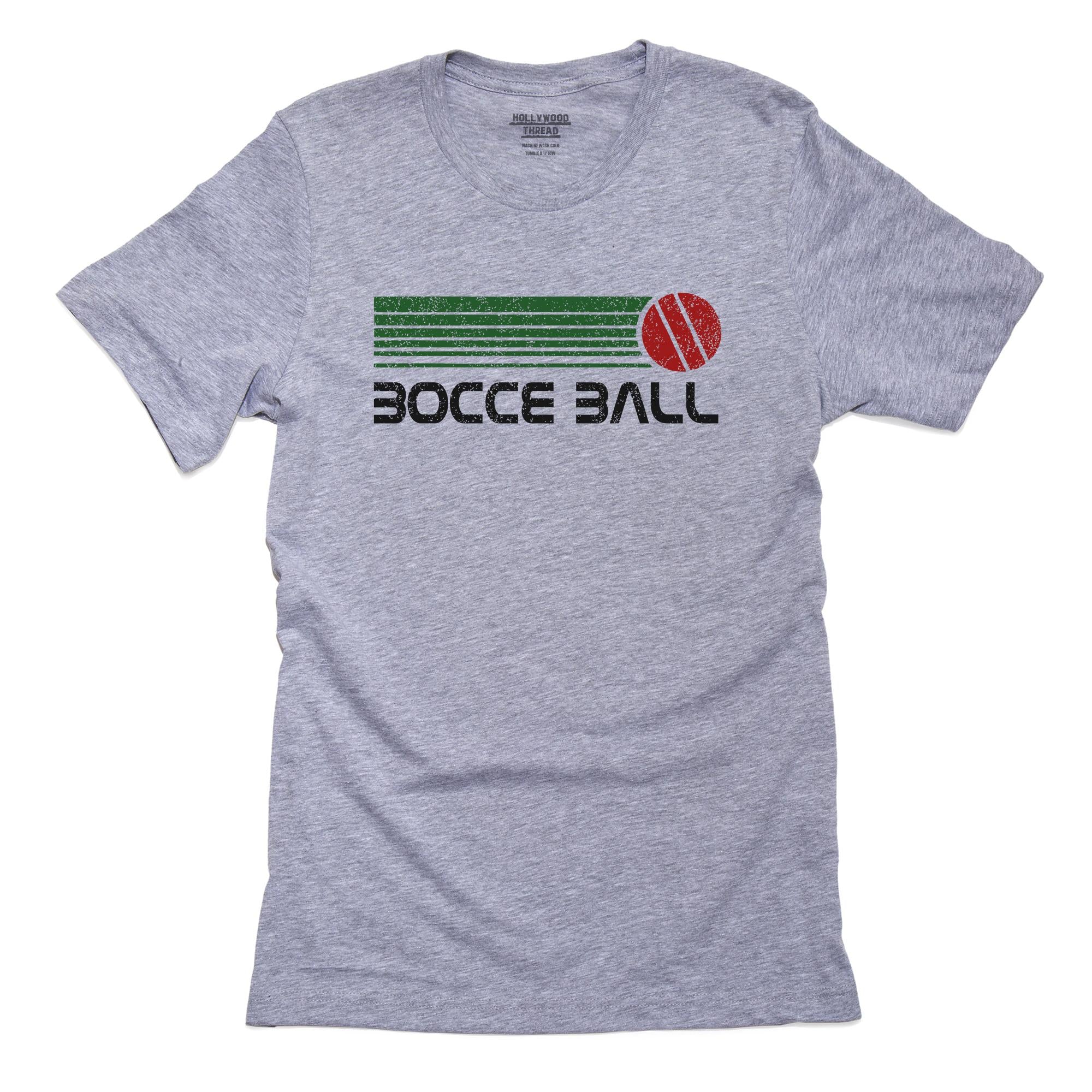 Bocce Ball – 70s Vintage Graphic T-Shirt, Framed Print, Pillow, Golf Towel