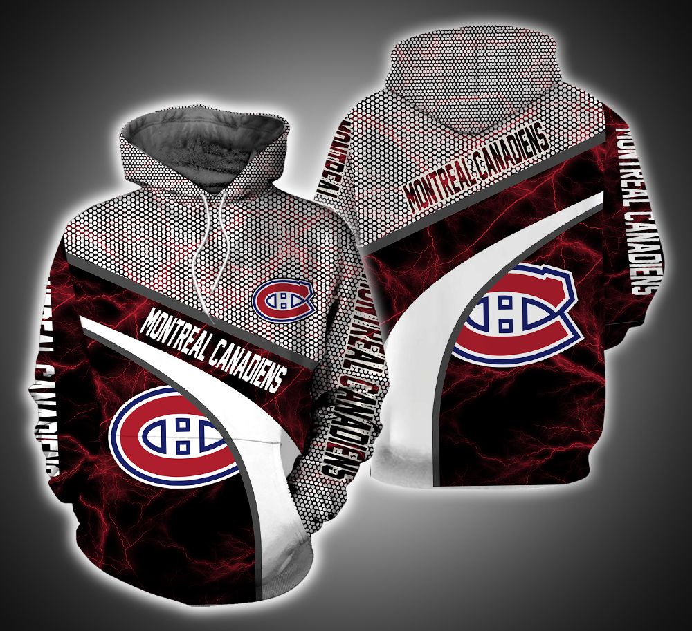 Montreal Canadiens Armor Ver.2 3D Print Hoodie