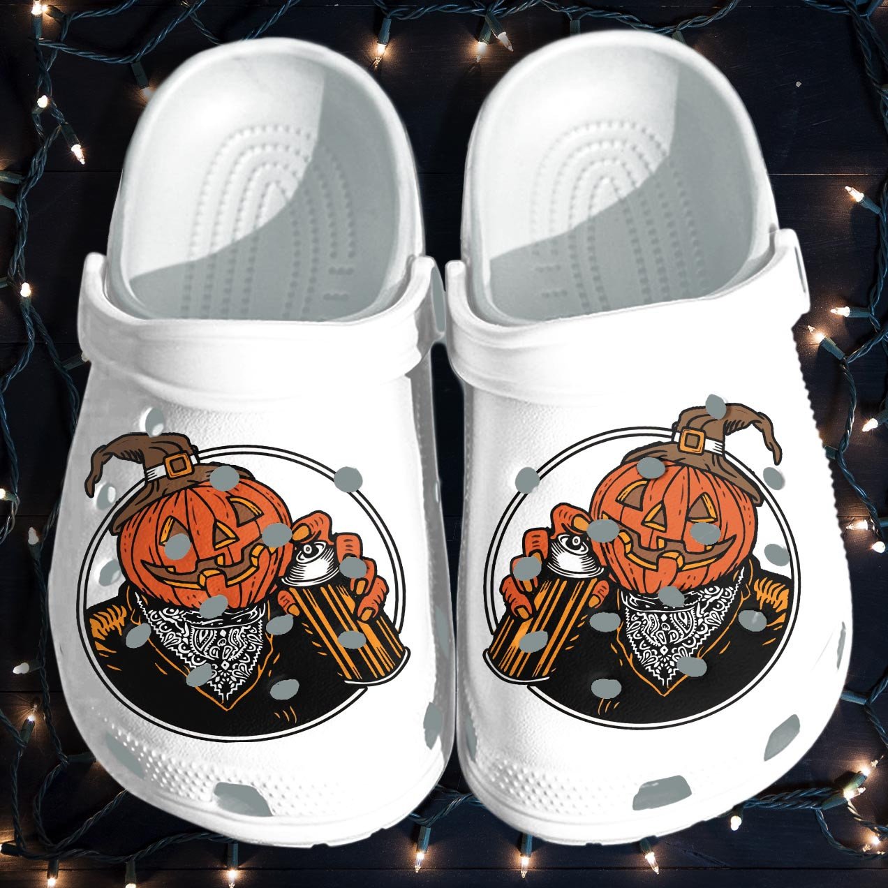 Pumpkin Hair Stylist Artist Halloween Crocs Shoes Clogs Gift For Male Female – Cr-Pmonster – Gigo Smart