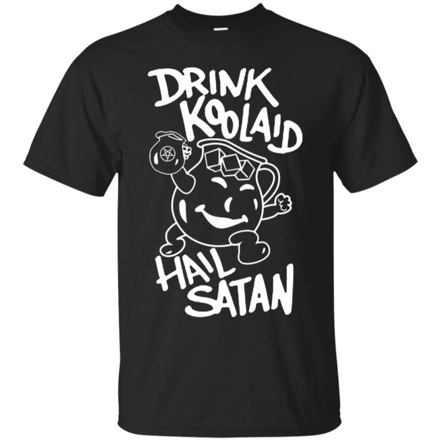 AGR Drink Koolaid Hail Satan Mad Koolaid Mascot T-Shirt