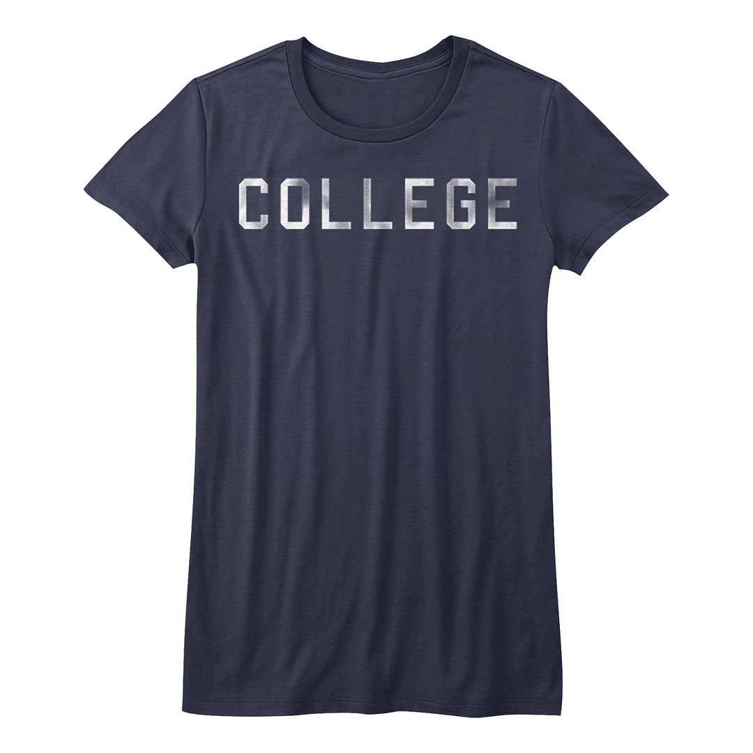 Animal House – College | Navy S/S Ladies Bella T-Shirt