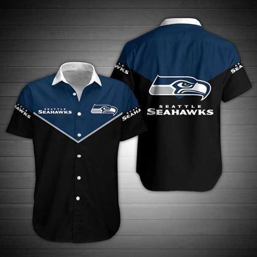 Beach Shirt Felacia [Hawaii Shirt] Seattle Seahawks Hawaiian Shirt-Zx10233